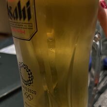 メニューには無い　特別な「生ビール 大ジョッキ」