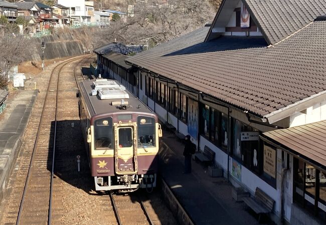 露天風呂もある駅直結の入浴施設