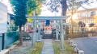 とても小さな神社ですが奥には摂社末社もまつられていました。