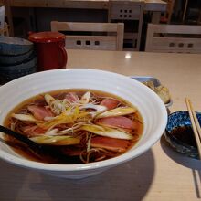 鴨南蛮そば２玉。