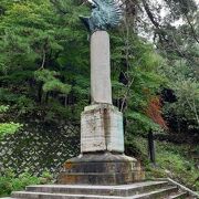 飯盛山・フォン・エッツ・ドルフ氏寄贈の碑