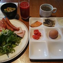 朝食ブッフェ