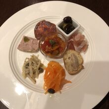 前菜です。