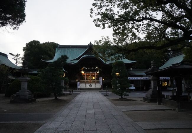 黒住教の教祖である黒住宗忠を祀る神社