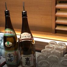 日本酒コーナー