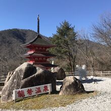 なぜか五重の塔です