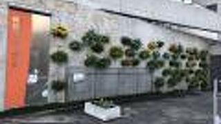 イスとテーブルもある休憩スポット。