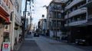 伏見酒蔵のメインストリート