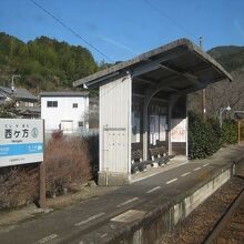 西ヶ方駅からは高知県域に入ります