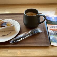 ケーキセット、おいしかった