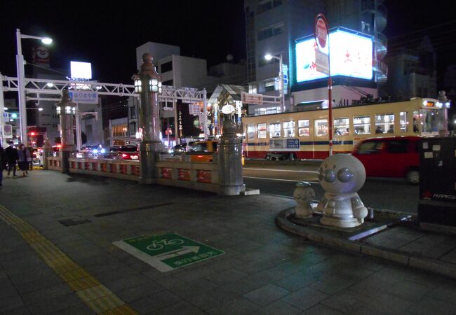 路面電車の停留場