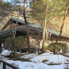 塩原の自然に囲まれて、静かです