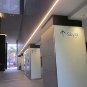 なんば駅に隣接するビル