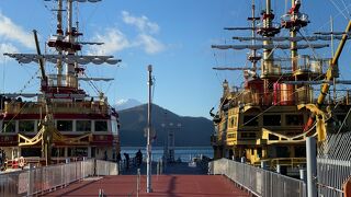 新しい船も就航しています