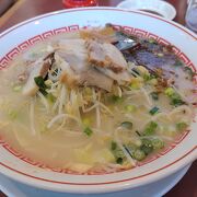 あっさり系豚骨ラーメン