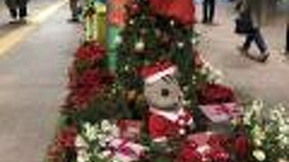 クリスマスの飾りつけが可愛い