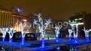 ホワイトイルミネーションの会場の一つ