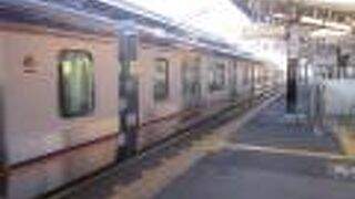 堺駅まで乗りました