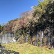 水しぶきを浴びながら、間近で眺められる