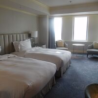 46階のツインルーム。広いです。