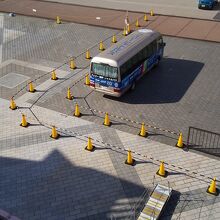 JR清水駅、新清水駅へ無料バスあり