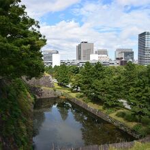 皇居東御苑からの景色