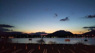 朝の富士景も夕景もいいね！