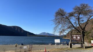 モーターボートの使用は禁止