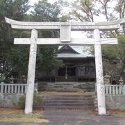 豊後産畳表に関わる神社でした。