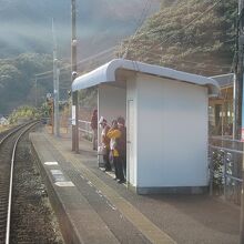 安和駅もローカルな風情が満喫できる素敵な駅です