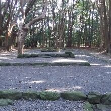 本殿の右奥の山道を歩いて、霊気溢れる高宮祭場を参拝。