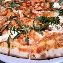 大きなピッツァ