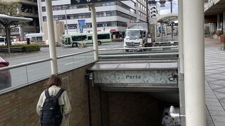 昔からある京都地下商店街