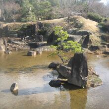 茶室が休業していても日本庭園は見物可能です