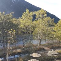 客室からのパノラマビューの眺め