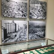 関東大震災の被災品を展示