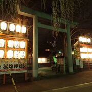 旧築地市場そばの神社