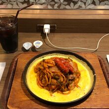 アイスコーヒー・ナポリタン