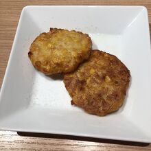 とうもろこしのチヂミ