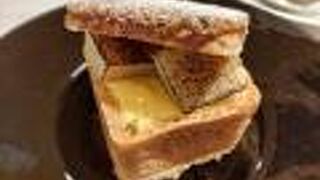 和風のシュークリーム