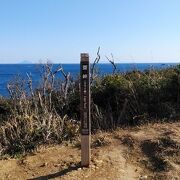 タライ岬の絶景を楽しめる遊歩道