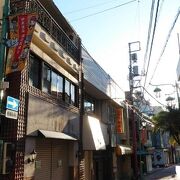 スタンプラリーや手湯がある商店街。