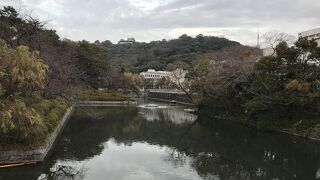松山城（愛媛県松山）：現存する12天守の１つ連立天守閣、標高はたかが132m歩いて天守まで