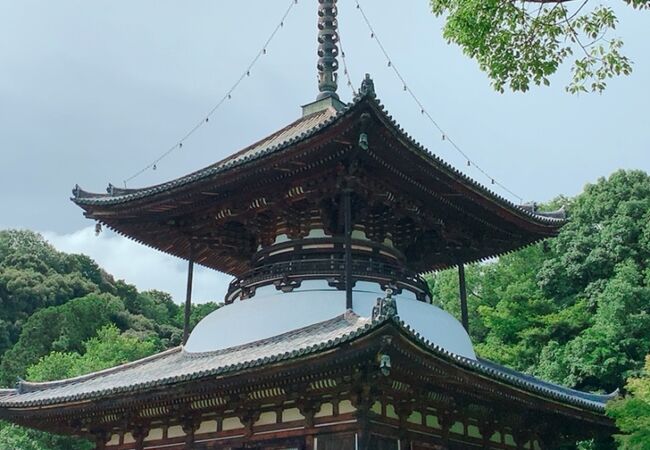 新緑の季節に初めて参拝。　広くてとても風情のあるお寺でした。　紅葉の時期に再訪したい!