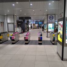 京成本線の上野駅