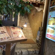 ステージがあるのは2階