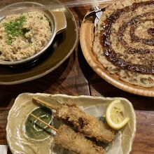 茶色の食事が多かったかな