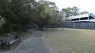 高知城下の鷹匠が住んだ町の公園