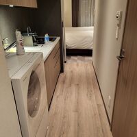 洗濯機とキッチン付き