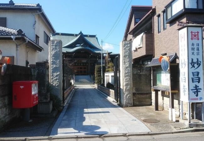 川越七福神を祀る寺院のひとつ。